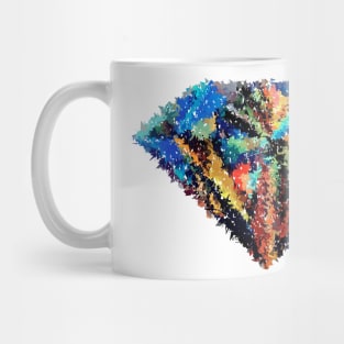 Abstract Diamond Mug